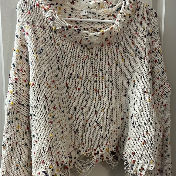 Multicolor Knit Sweater - Picture 3 of 4